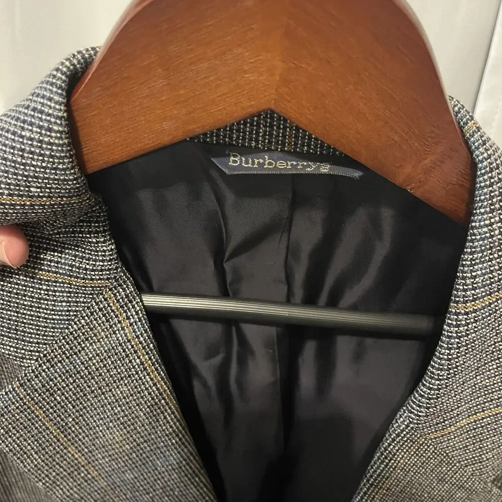 BURBERRY Loomed In Scotland SPORT COAT BLAZER JACKET MENS Size Unknown
